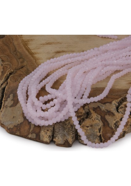 Kristal Boncuk 2 mm Pembe A129 fiyatları