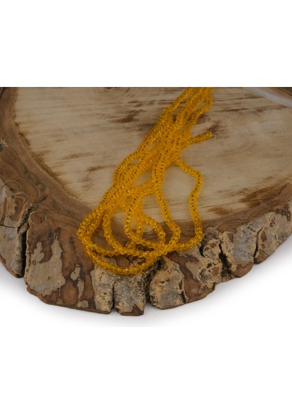 Kristal Boncuk 2 mm Turuncu A057