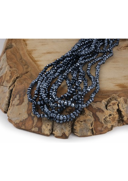 Kristal Boncuk 2 mm Lacivert A030 fiyatları