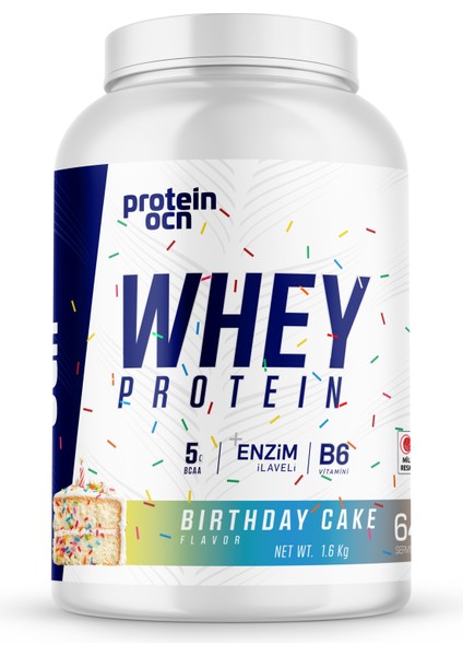 Whey Protein Birthday Cake - 1.6 kg - 64 Servis