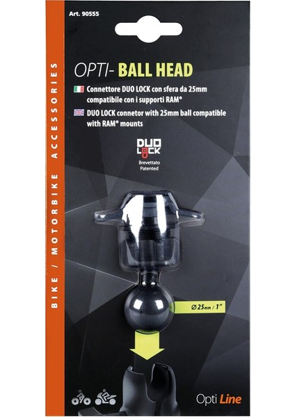 Opti-Ball Head 25mm Top + Telefon Tutucu Adaptörü 90555 fiyatları