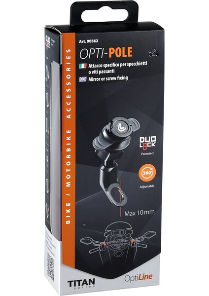 Titan Opti-Pole Ayna Çubuğu Altına Telefon Bağlantı Aparatı 90562 fiyatları