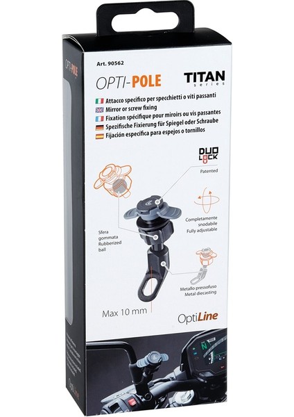 Titan Opti-Pole Ayna Çubuğu Altına Telefon Bağlantı Aparatı 90562 fırsatları