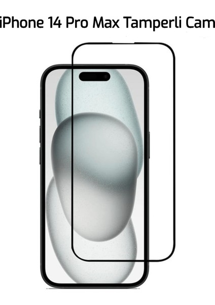 iPhone 14 Pro Max Kırılmaz Cam Temperli Koruma