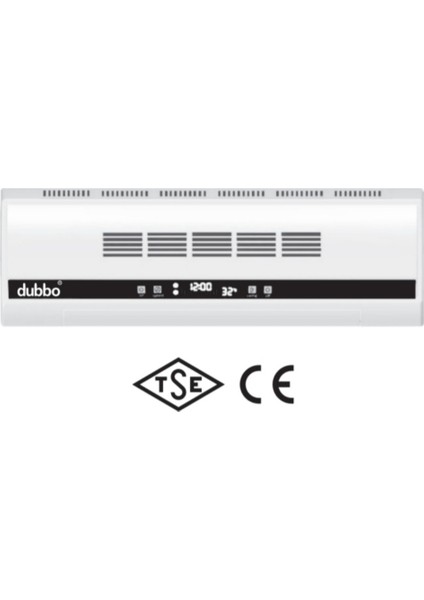 Dubbo Duvar ve Klima Tipli Uzaktan Kumandalı Isıtıcı ve Vantilatör 2200 W