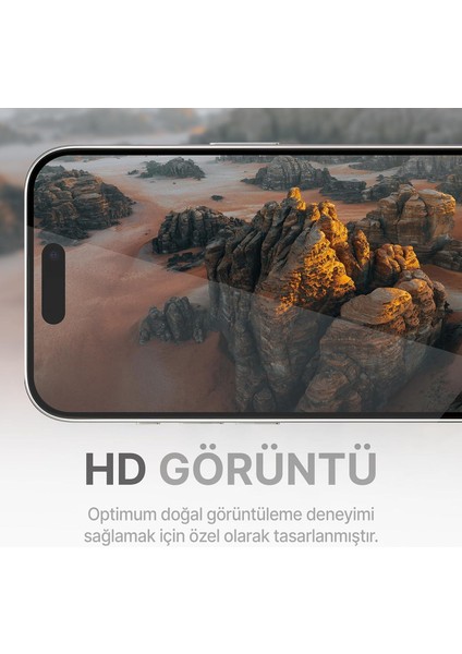 iPhone 14 Pro Max Kırılmaz Cam Temperli Koruma