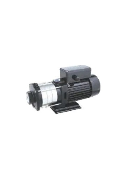 Kdnr 4 - 5m 1.5 Hp 220 V Paslanmaz Çelik Fan ve Difüzörlü Yatık Çok Kademeli Pompa