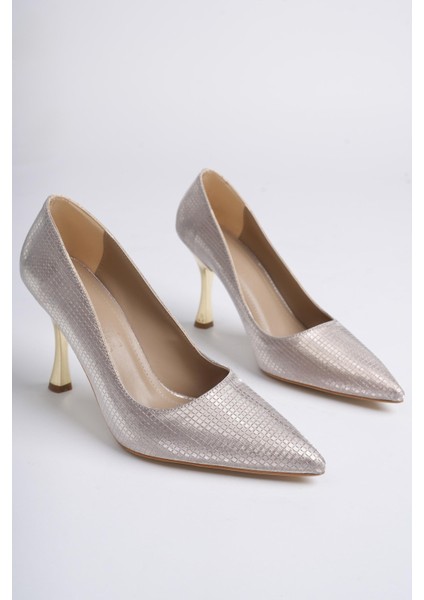 Yowel Garantili Sivri Burun Kadın Topuklu Stiletto Ayakkabı modelleri