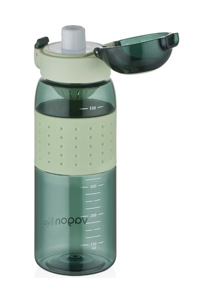 VGN2024 El Tutma Askılı Pipetsiz Süzgeçli Matara 600 ml