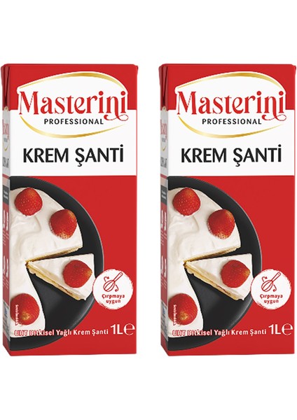 Krem Şanti 1 Litre Uht x 2 Adet