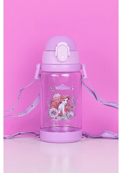 Disney Küçük Deniz Kızı Lisanslı Plastik Matara (520ML)