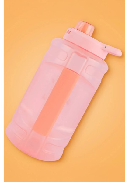 Sanrio Lisanslı Otomatik Kapaklı Büyük Plastik Şişe (1900ML) - Hello Kitty modelleri