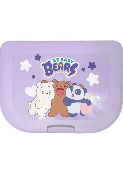 We Baby Bears Lisanslı Plastik Yemek Kabı ve Suluk Seti modelleri