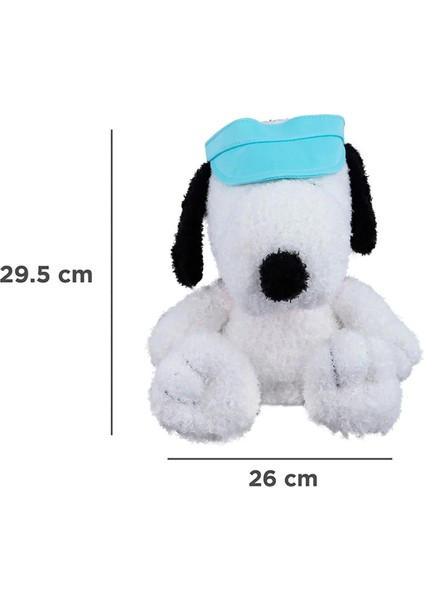 Snoopy Lisanslı Şapkalı Peluş Oyuncak (35CM)