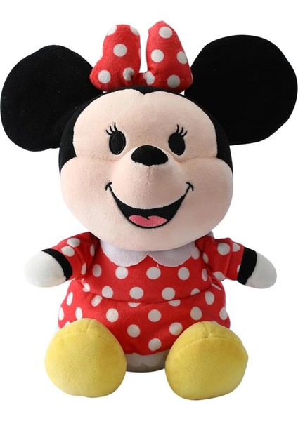 Disney Lisanslı Minnie Mouse 100 Gülen Yüz Serisi Peluş Oyuncak 25CM