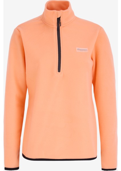 Discovery Expedition Düz Somon Kadın Polar Sweatshırt D4WL-SWT3929