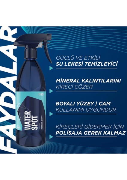 Q²m Waterspot Kireç Çözücü Cam Su Lekesi Temizleyici Çıkarıcı - 1000 ml