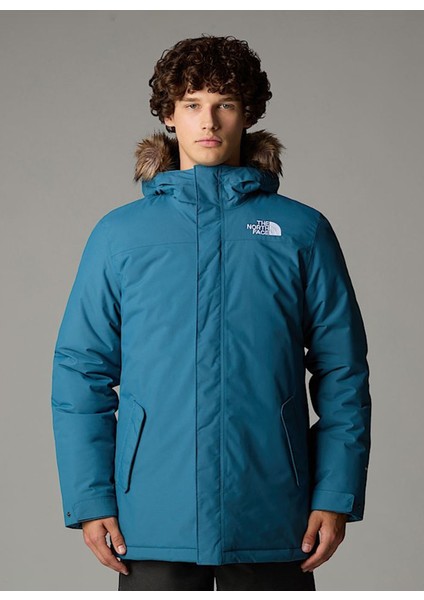 Yeşil Erkek Parka NF0A4M8H1OB1_M Zaneck Jacket