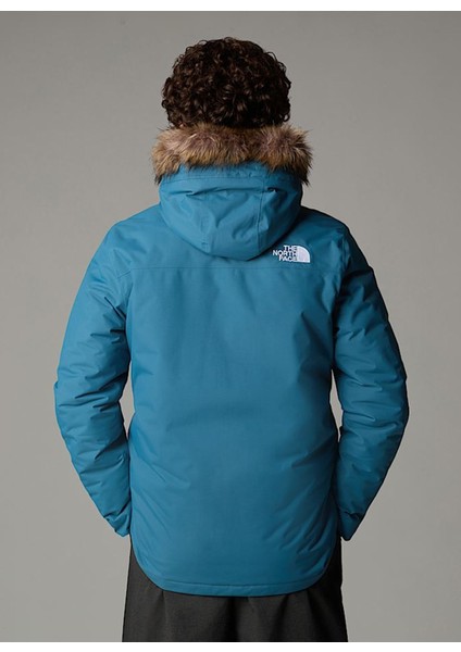 Yeşil Erkek Parka NF0A4M8H1OB1_M Zaneck Jacket modelleri