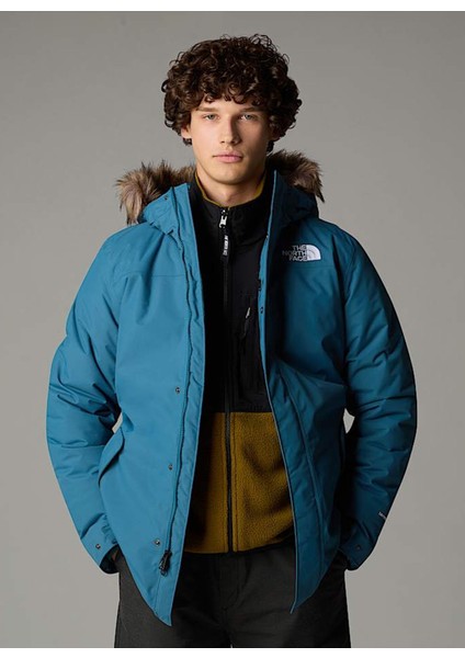 Yeşil Erkek Parka NF0A4M8H1OB1_M Zaneck Jacket fırsatları