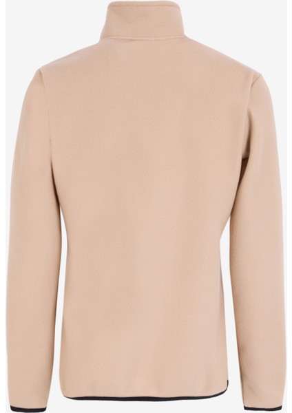 Düz Bej Kadın Polar Sweatshırt D4WL-SWT3929 fiyatları