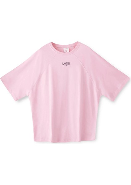 Sheforshe SS23 210199 Kadın T-Shirt Renk: Pembe Beden Varyant Türü: S/m