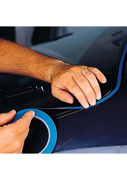 Q²m Maskingtape Maskeleme Bandı 6 mm x 18 Metre - 20'li Paket - İz Yapışkan Bırakmaz
