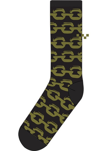 Skate Chain Crew VN000JSCBLK1 Unisex Çorap