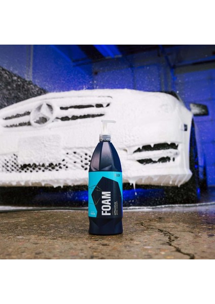 Q²m Foam Araç Ön Yıkama Şampuanı Konsantre - 4000 ml - Yoğun Köpüklü Prewash Snow Foam