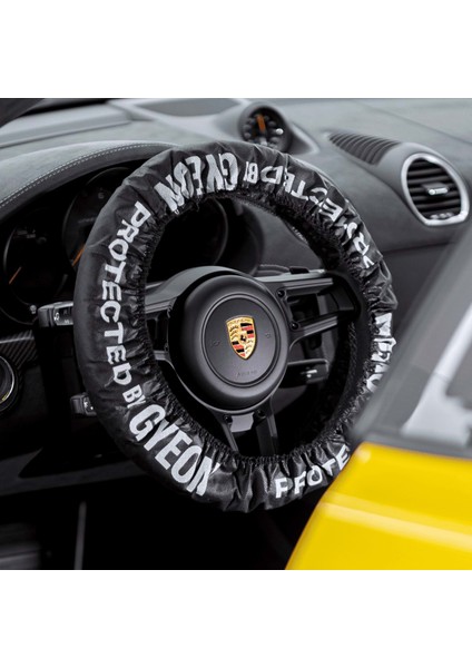 Q²m Steering Wheel Cover Araç Direksiyon Koruyucu Kılıf Siyah- 1 Adet