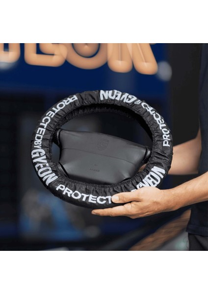 Q²m Steering Wheel Cover Araç Direksiyon Koruyucu Kılıf Siyah- 1 Adet