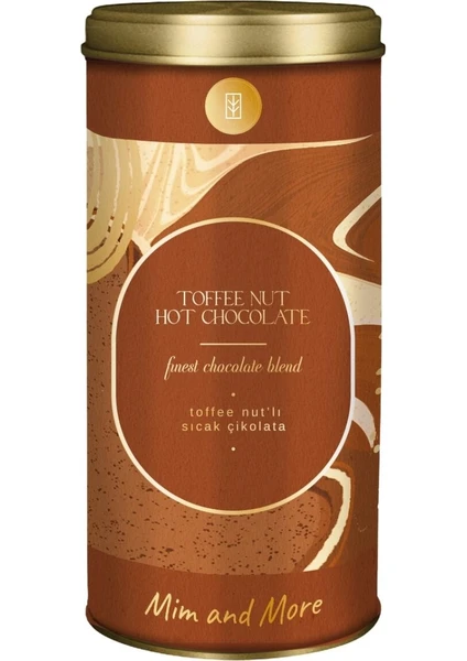 Mim And More Toffee Nut Sıcak Çikolata Toffee Nut Hot Chocolate Tin 200 gr