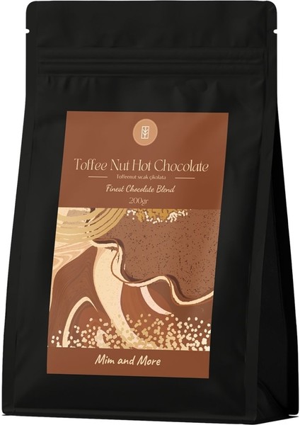 Mim And More Toffee Nut Sıcak Çikolata Toffee Nut Hot Chocolate 200 gr