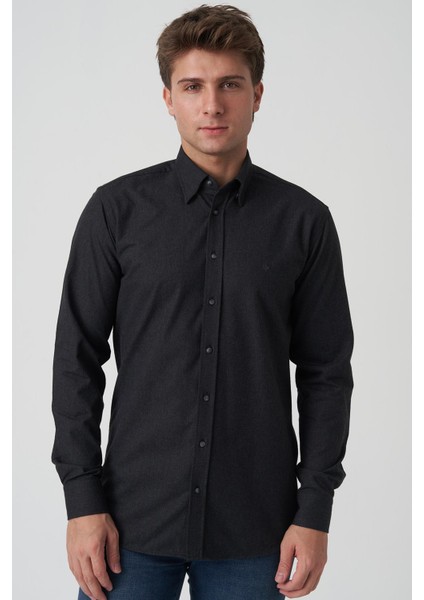 Castelo Branco G2522 Slim Fit Flanel Gömlek Desenlik