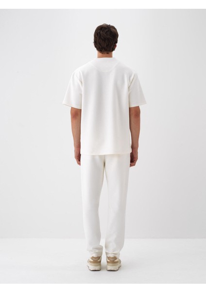 Erkek Siyah Pamuk Dokulu Regular Fit Jogger Pantolon indirimleri