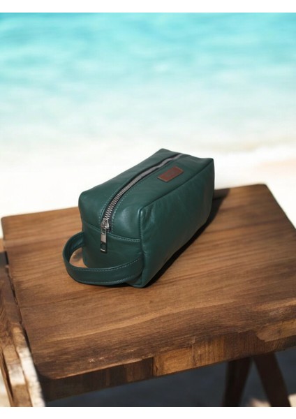 Hakiki Deri Erkek Kişisel Bakım,seyahat ve El Çantası Elçnterkderiyeşilm1 modelleri