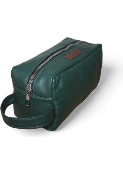 Hakiki Deri Erkek Kişisel Bakım,seyahat ve El Çantası Elçnterkderiyeşilm1 fiyatları