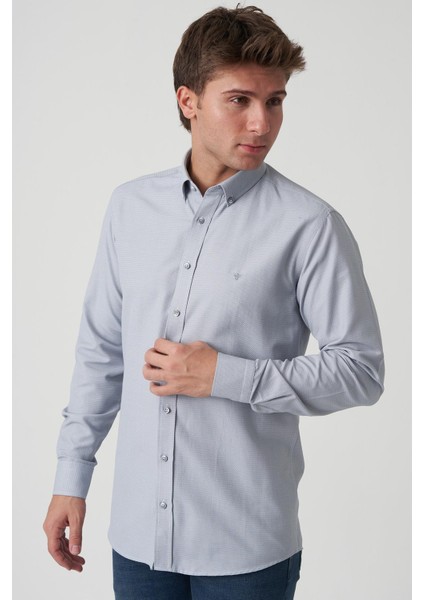 Amarante G2509 Slim Fit Gömlek Desenli