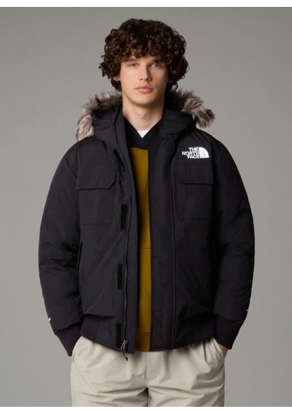 Siyah Erkek Parka NF0A5GD9JK31_M Mcmurdo Bomber