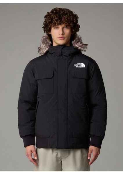 Siyah Erkek Parka NF0A5GD9JK31_M Mcmurdo Bomber