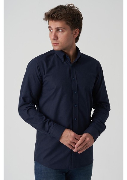 Cantanhede G2520 Slim Fit Flanel Gömlek Desenli modelleri