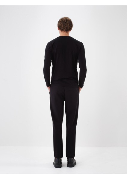 Regular Fit Düz Jogger Pantolon