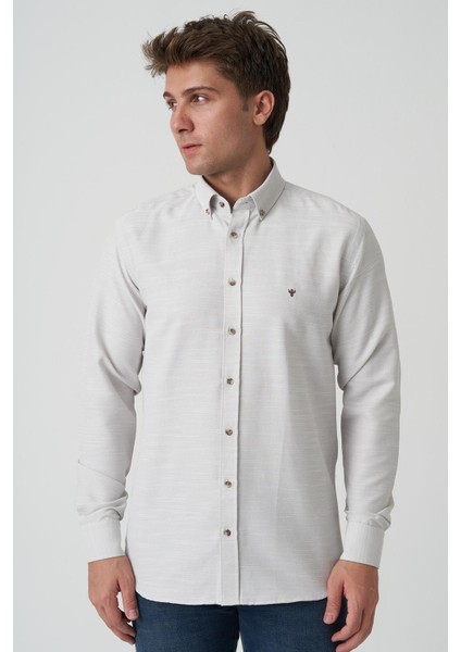 Anadia G2511 Slim Fit Gömlek Desenli