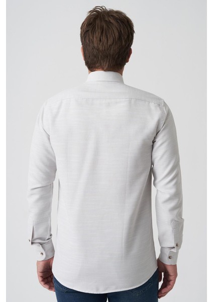 Anadia G2511 Slim Fit Gömlek Desenli