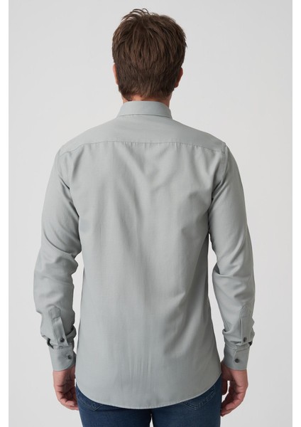 Barcelos G2514 Slim Fit Gömlek Desenli