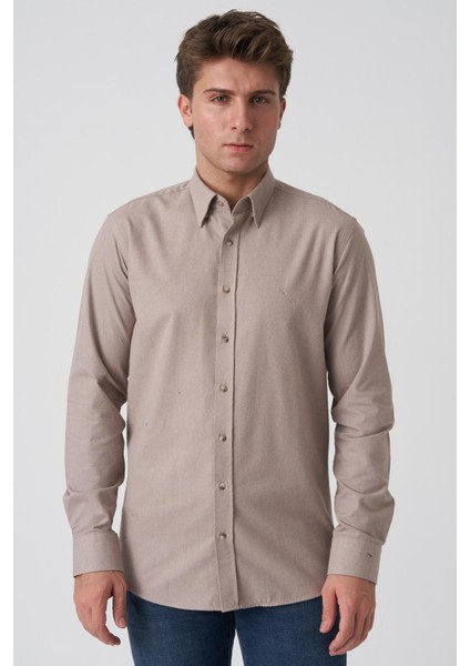Chaves G2523 Slim Fit Flanel Gömlek Desenli