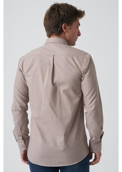 Chaves G2523 Slim Fit Flanel Gömlek Desenli