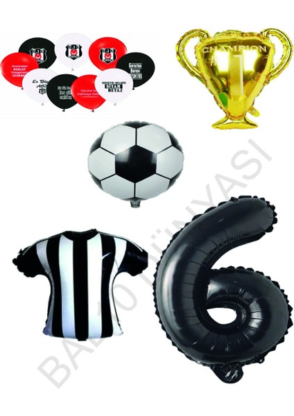 Beşiktaş Konsept Balon Seti Yaş 6