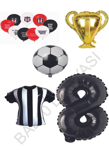 Beşiktaş Konsept Balon Seti Yaş 8