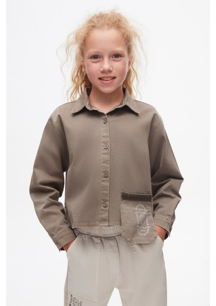 57811 Kız Çocuk Gri Tour Pantolon modelleri